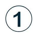 one